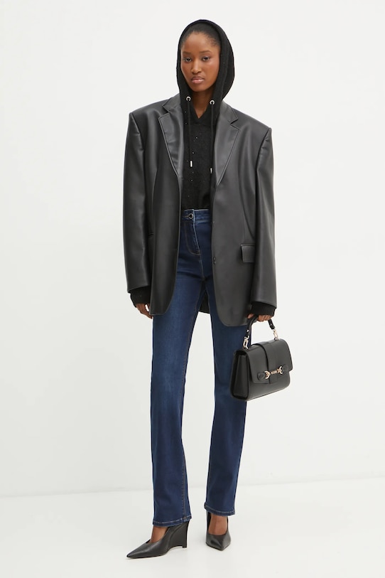 Morgan jeansy PASCAL PASCAL granatowy AW24