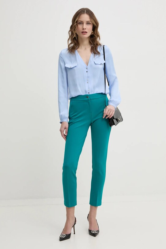 Джинси Morgan PELO PELO бірюзовий AW24