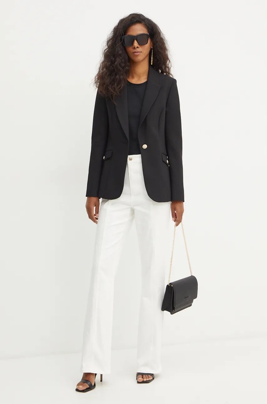 Morgan jeansi PLUME PLUME alb AW24