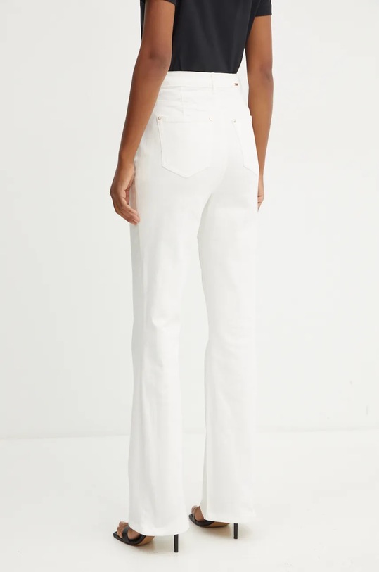 Îmbrăcăminte Morgan jeansi PLUME PLUME alb