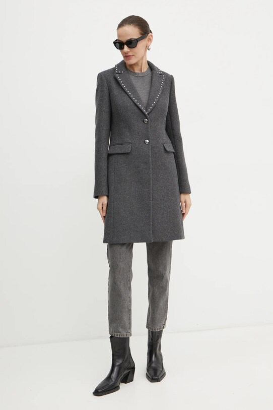 Morgan jeansy PSIMIO PSIMIO szary AW24