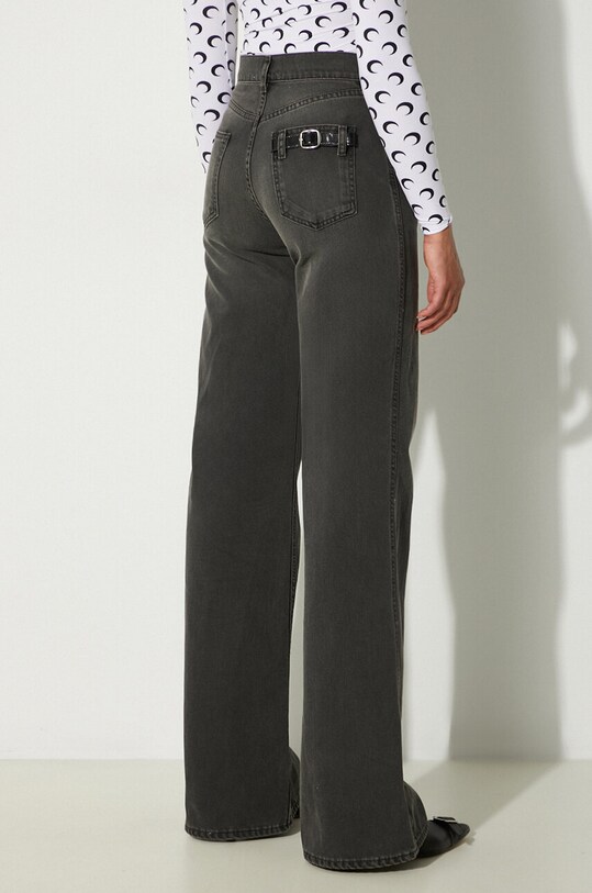 Odzież Coperni jeansy Wide Leg Denim Pants COPP95F2004 szary