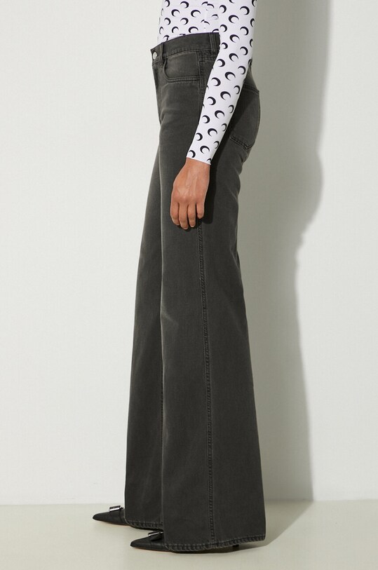 Coperni jeansy Wide Leg Denim Pants szary COPP95F2004