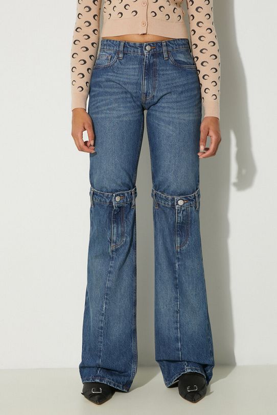 Coperni jeansi Open Knee Jeans albastru COPP55252