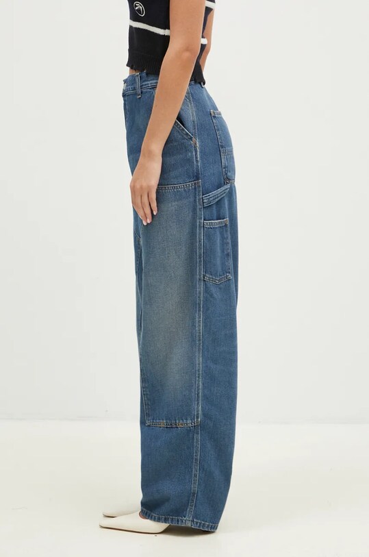 Carhartt WIP jeansy Brandon Double Knee Pant I034229.014L niebieski AW24