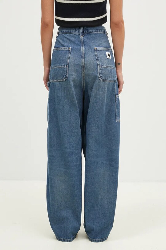 Odzież Carhartt WIP jeansy Brandon Double Knee Pant I034229.014L niebieski