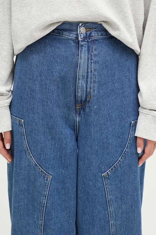 Rifle Carhartt WIP Brandon Double Knee Pant modrá I034229.0106