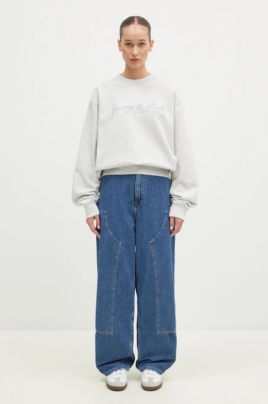 Rifle Carhartt WIP Brandon Double Knee Pant I034229.0106 modrá