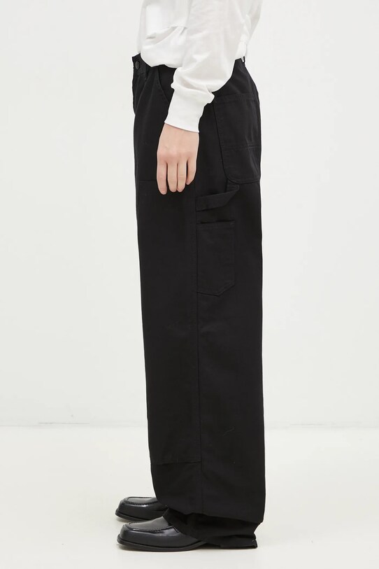 Τζιν παντελόνι Carhartt WIP Brandon Double Knee Pant I034247.8902 μαύρο AW24