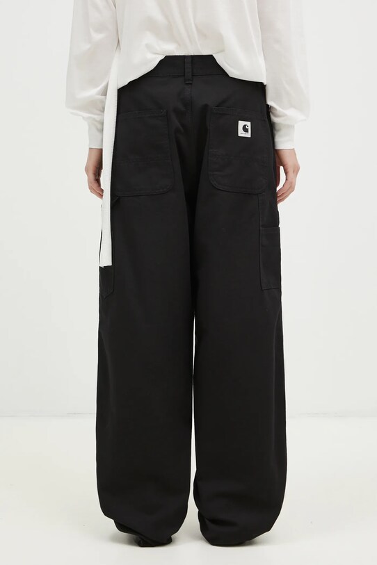 Ρούχα Τζιν παντελόνι Carhartt WIP Brandon Double Knee Pant I034247.8902 μαύρο
