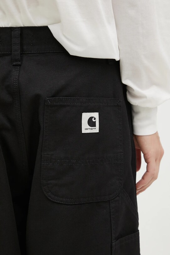 Τζιν παντελόνι Carhartt WIP Brandon Double Knee Pant μαύρο I034247.8902