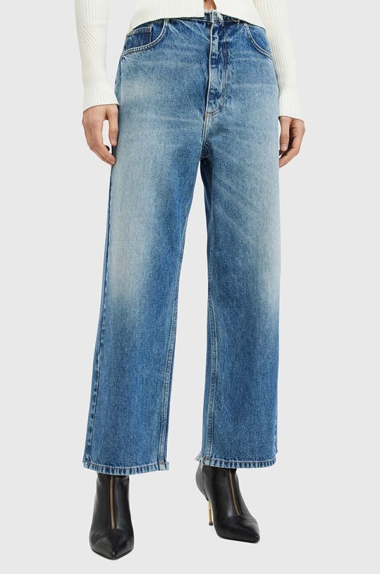 AllSaints jeansy BLAKE FRAY W009EB niebieski AW24