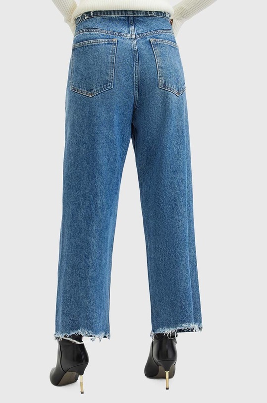 AllSaints jeansy BLAKE FRAY W009EB niebieski