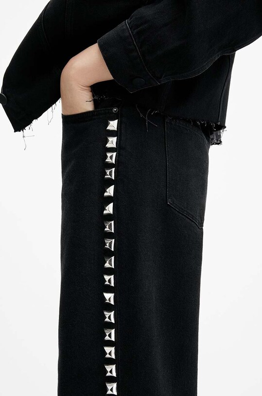 AllSaints jeansi BLAKE negru W017EB