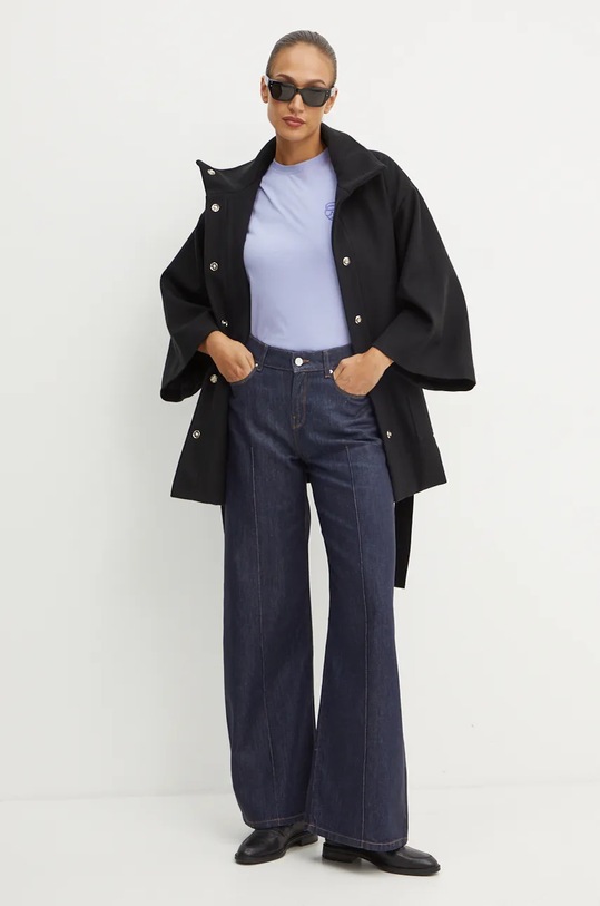 Džíny Karl Lagerfeld 246W1104 námořnická modř AW24