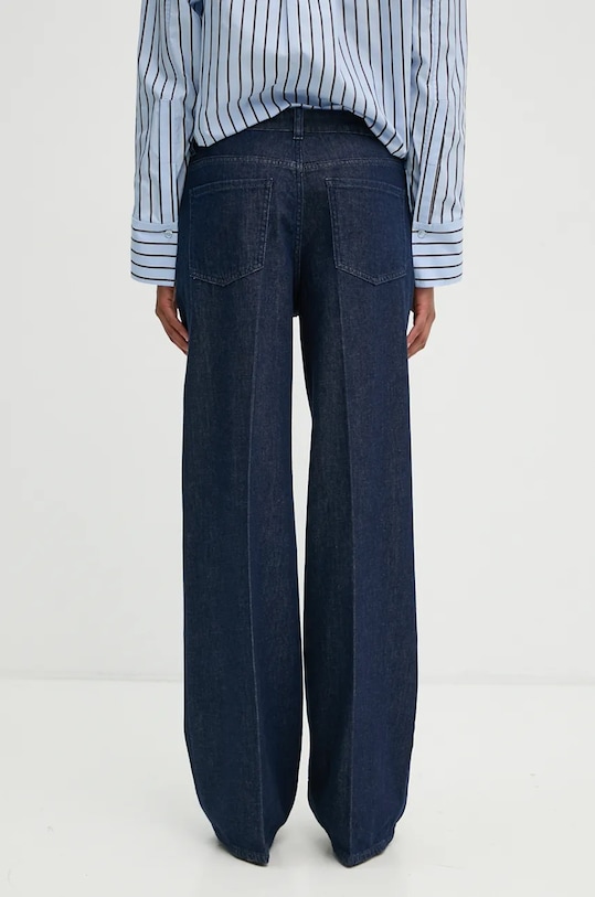 Odzież Theory jeansy O0504225 granatowy