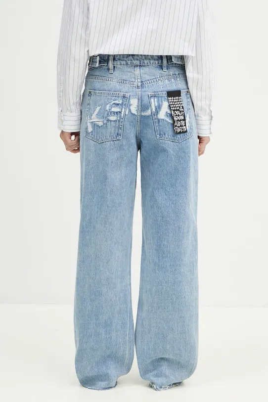KSUBI jeansi Low Rider Torn Up albastru WPF24DJ028