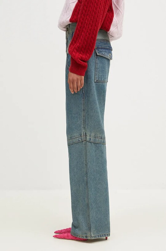 Τζιν παντελόνι Andersson Bell Layered Wide-Leg Jeans apa740m μπλε AW24