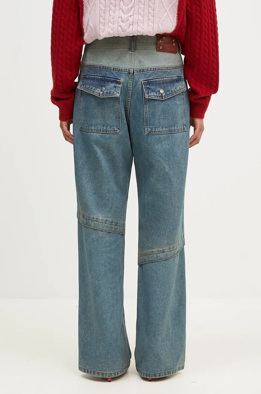 Ρούχα Τζιν παντελόνι Andersson Bell Layered Wide-Leg Jeans apa740m μπλε