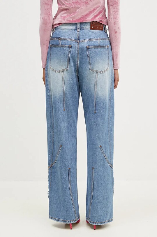 Îmbrăcăminte Andersson Bell jeansi Panel Carpenter Wide-Leg Jeans apa743m albastru