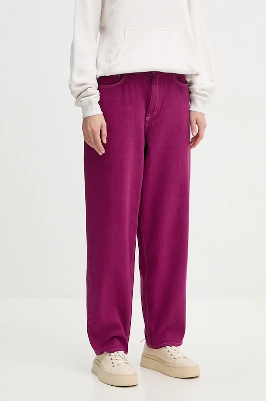 Džíny American Vintage růžová NYO11BH24