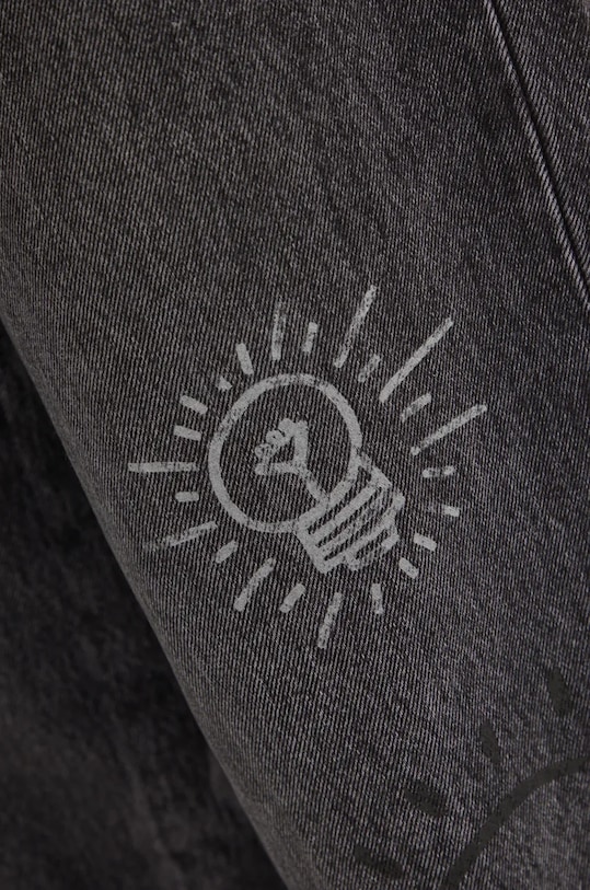 Džíny Miss Sixty x Keith Haring 6L3JJ2280000 6L3JJ2280000 šedá