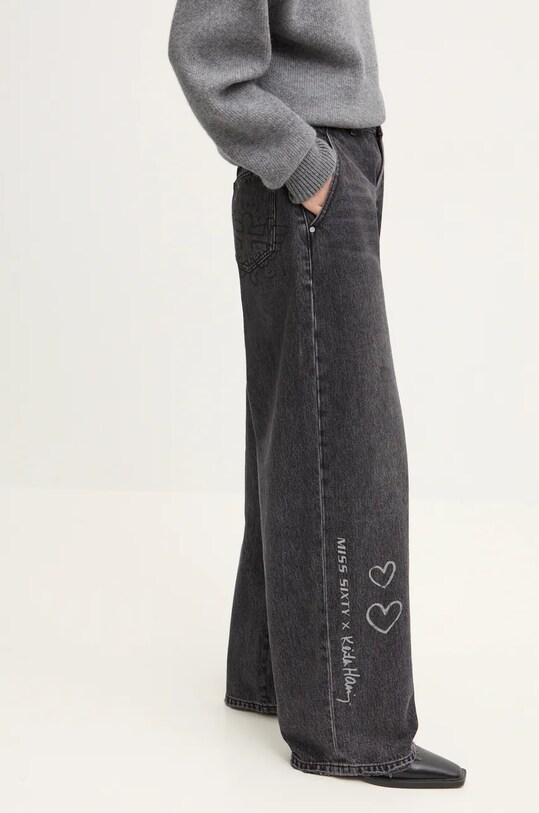 Miss Sixty jeans x Keith Haring negru 6L3JJ2280000