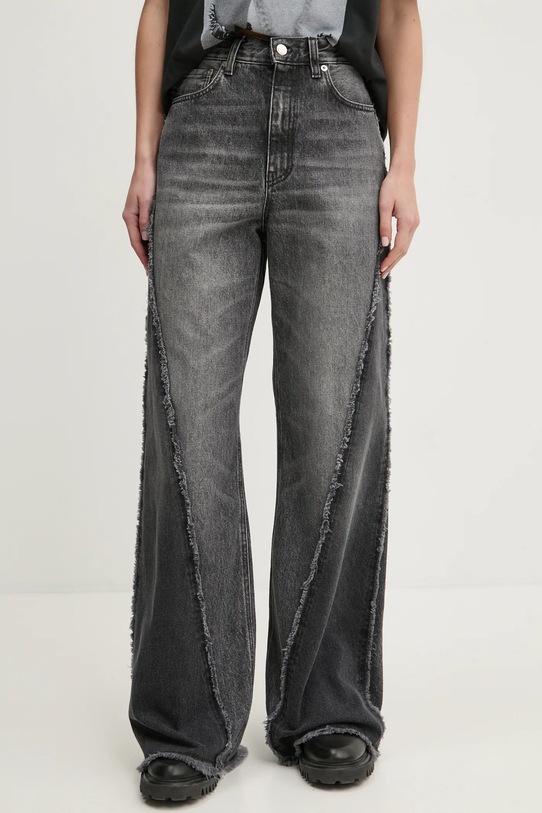 K+LUSHA jeansy szary KLW03005DF140KLW74