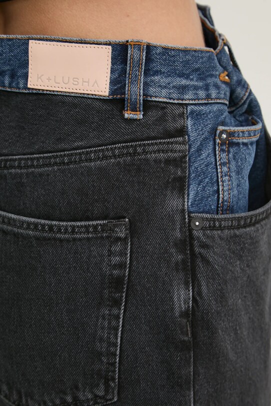 K+LUSHA jeans KLW03002DF139KLW85 negru