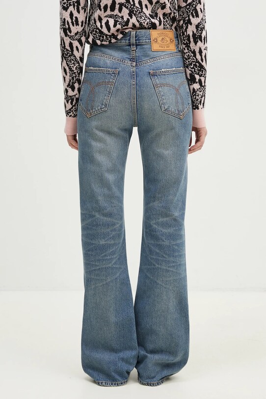 Îmbrăcăminte Fiorucci jeansi Flared Low Rise Jeans U01FPDJE083DN01DN02 bleumarin