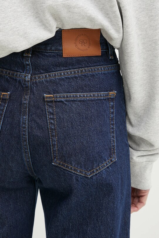 Rifle Sporty & Rich Loose Fit Denim JEAW232OW tmavomodrá