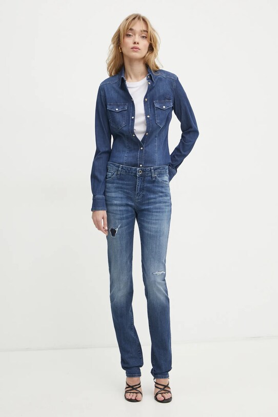 Armani Exchange jeansi 6DYJ45.Y18LZ albastru AW24