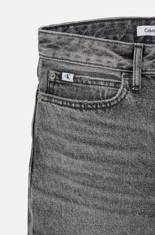 DÍVKA Dětské rifle Calvin Klein Jeans HR WIDE LEG WSH IG0IG02600.9BYH. šedá