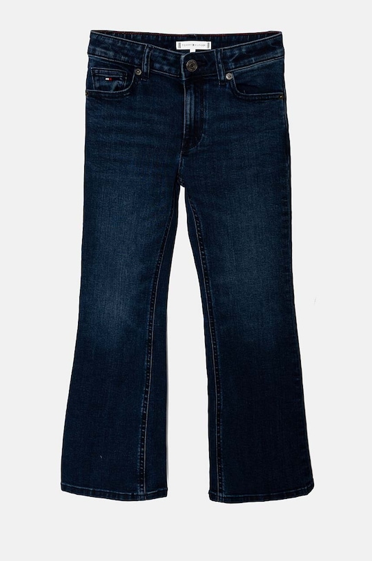 Dječje traperice Tommy Hilfiger FLARE traperice mornarsko plava KG0KG08011.9BYH.128.176