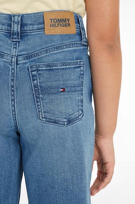 Дитячі джинси Tommy Hilfiger MABEL VINTAGE STRAIGHT DENIM KG0KG08014.9BYH.110.122 блакитний
