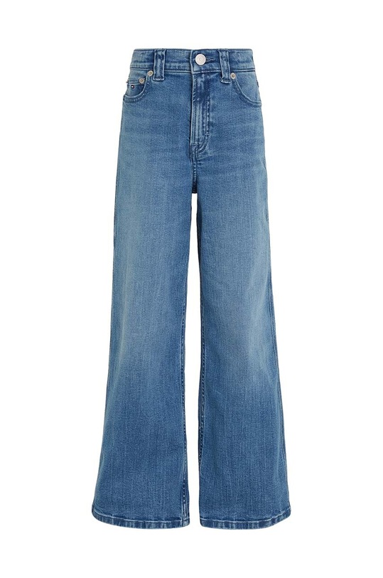 Dětské rifle Tommy Hilfiger MABEL VINTAGE STRAIGHT DENIM KG0KG08014.9BYH.128.176 modrá AW24