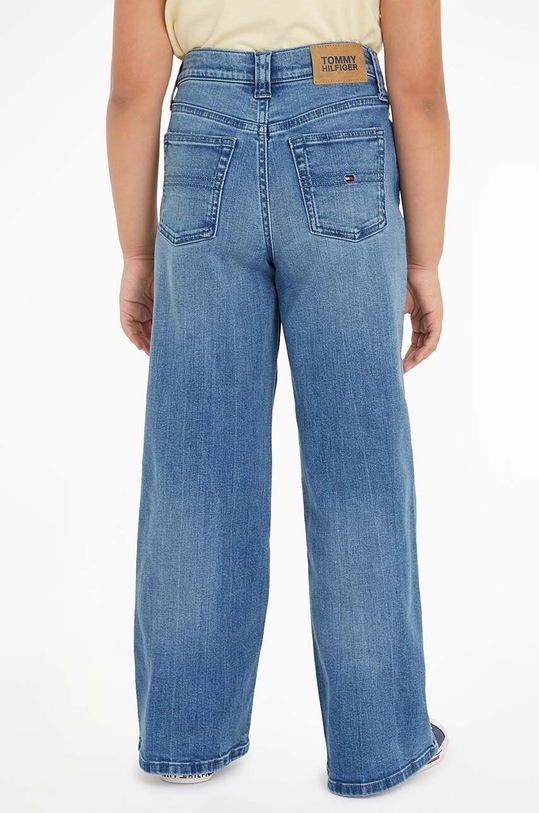 Dětské rifle Tommy Hilfiger MABEL VINTAGE STRAIGHT DENIM KG0KG08014.9BYH.128.176