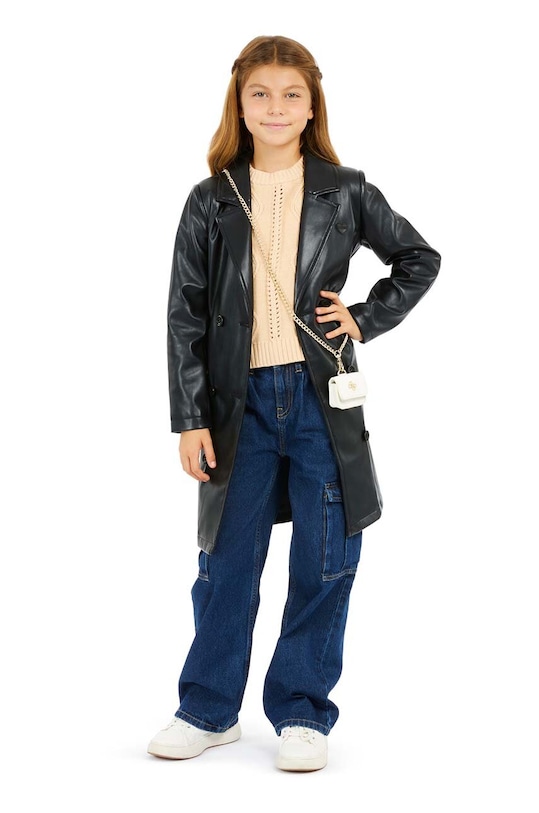 Guess jeansy dziecięce z regulacją niebieski J4YA00.D5FL0.9BYH