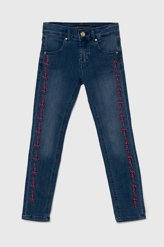 Guess jeansy dziecięce z regulacją niebieski J4YA10.D4CA0.9BYH