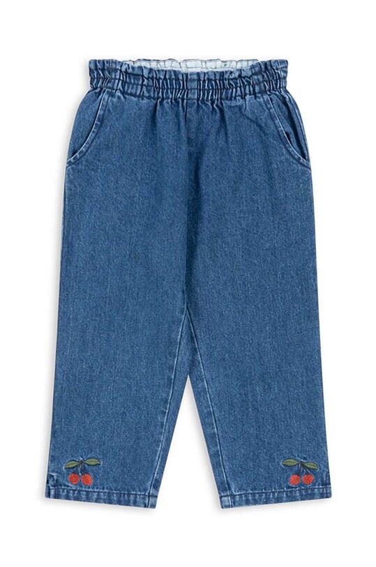 Детские джинсы Konges Sløjd MAGOT FRILL PANTS GOTS Planet friendly голубой KS101585