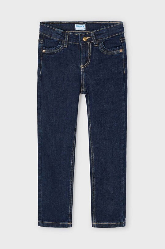 Mayoral jeansy dziecięce rurki jeans basic jeansy niebieski 527.6G.Mini.9BYH