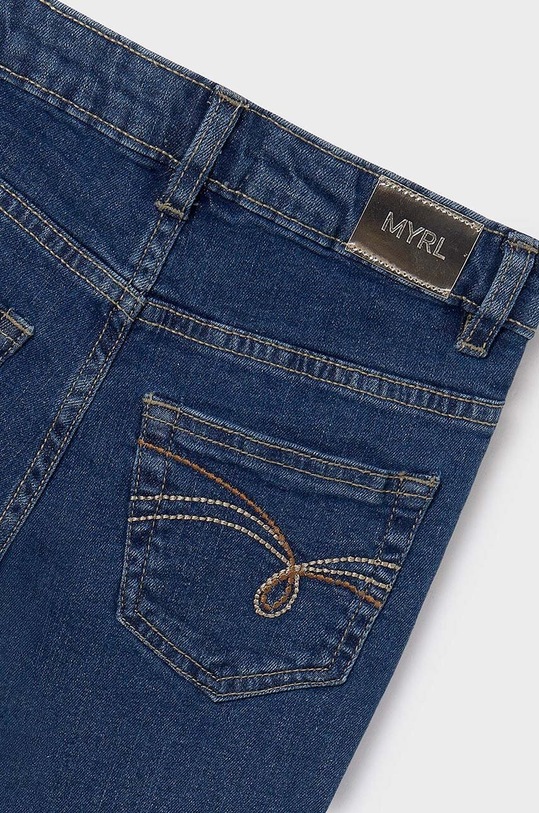 Dziewczynka Mayoral jeansy dziecięce długie jeans basic 557.8D.Junior.9BYH niebieski