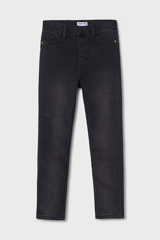 Mayoral jeansy dziecięce jeans basic z regulacją czarny 578.8C.Junior.9BYH