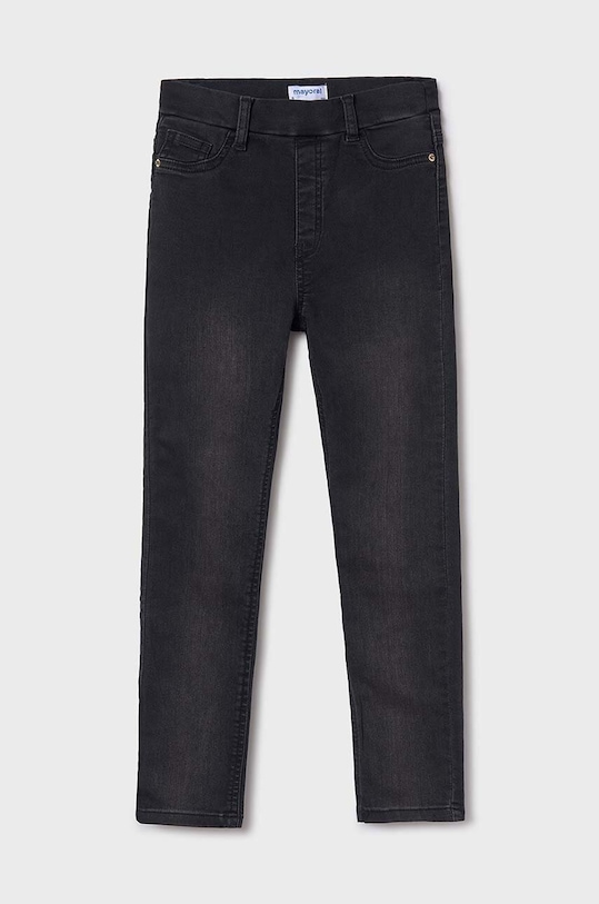Mayoral jeansy dziecięce jeans basic z regulacją czarny 578.8C.Junior.9BYH