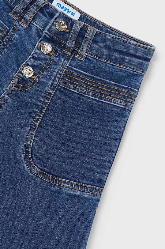 Fete Mayoral jeans copii wide leg 4547.6D.Mini.9BYH albastru