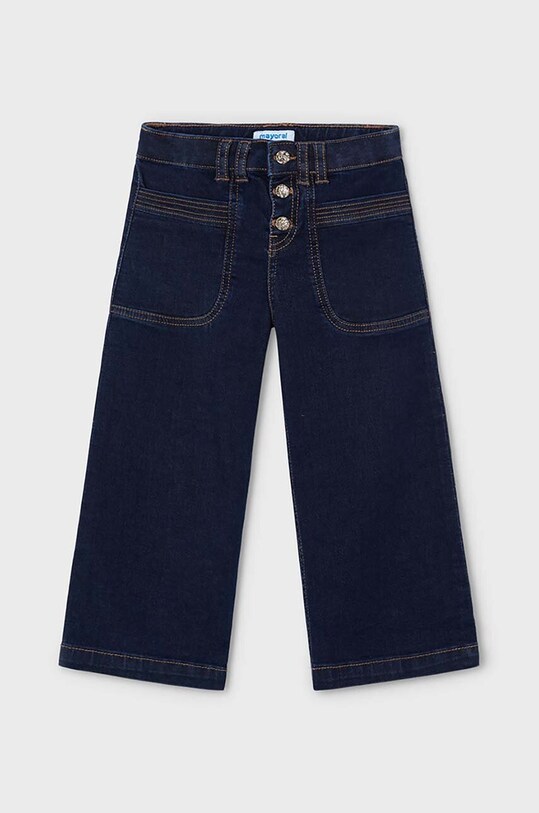 Детские джинсы Mayoral wide leg 4547.6D.Mini.9BYH тёмно-синий AW24