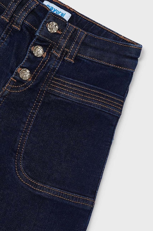 Dziewczynka Mayoral jeansy dziecięce wide leg 4547.6D.Mini.9BYH granatowy