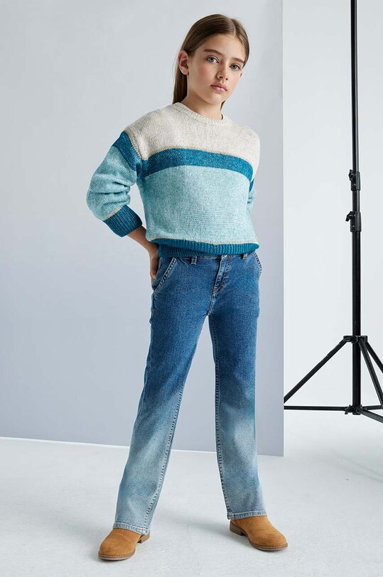 Детские джинсы Mayoral jeansowe deep dye голубой 7547.8D.Junior.9BYH