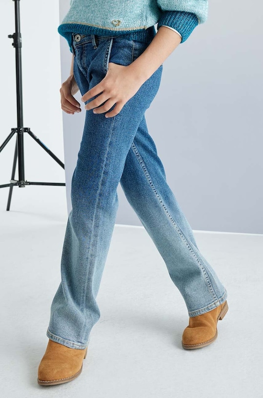 Mayoral jeans copii jeansowe deep dye albastru 7547.8D.Junior.9BYH