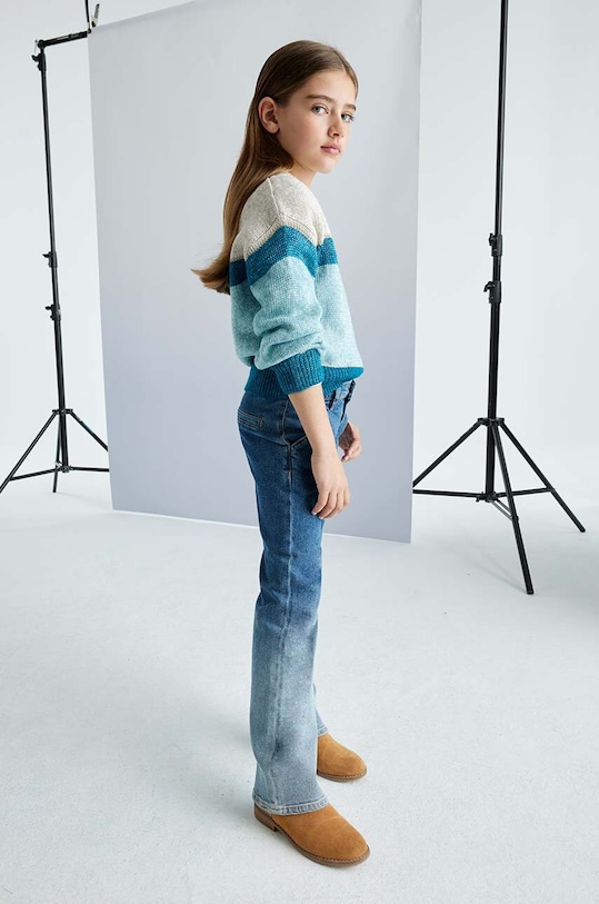 Mayoral jeans copii jeansowe deep dye 7547.8D.Junior.9BYH albastru